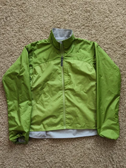 Marmot Jacket Womens Medium Green Windbreaker Rain Outdoors Long Sleeve