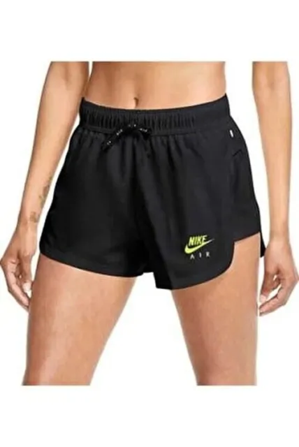 Pantaloncini da corsa Nike Air Dri-Fit donna taglia small (Regno Unito 8-10) DJ0905 010