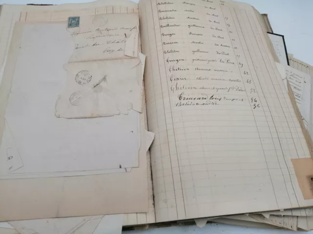 Rare archive des campagnes du Puy-de-Dome : les dettes des petites gens 1845 2