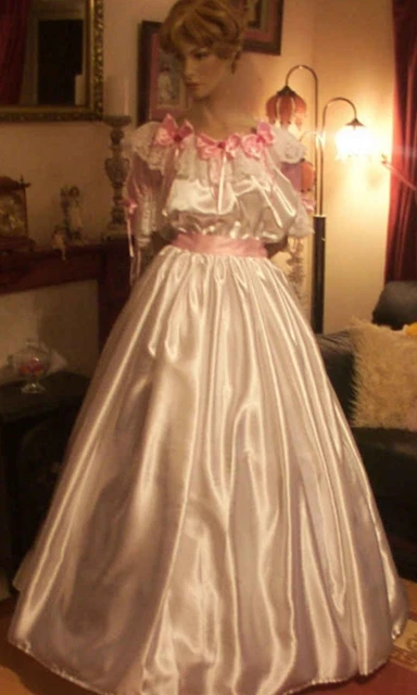 Calze Con Pizzo E Fiocco Rosa | Sissy Maid Colette - Foto 7