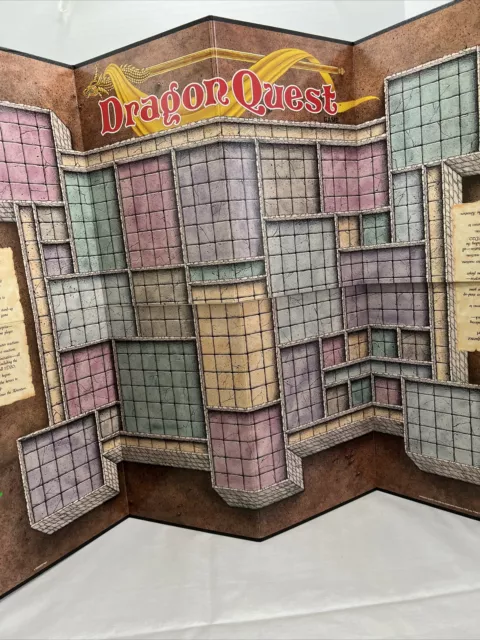 DUNGEONS AND DRAGONS Dragon Quest Game BOARD ONLY TSR 1100 1992 $27.00 ...