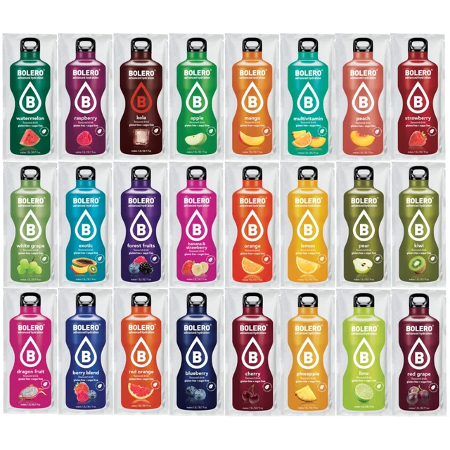 BOLERO MIX 24 Flavors drink £12.99 PicClick UK