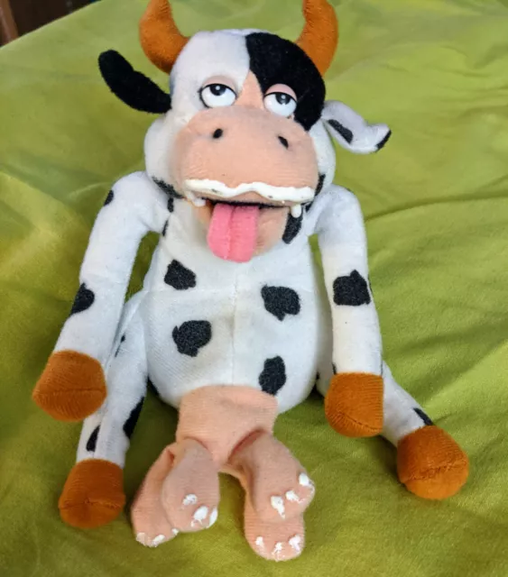 Meanies Bessie Got Milked Series 2 Bean Bag Plush Toy from The Idea Factory 6"