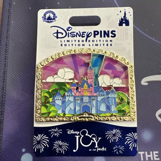 D23 EXPO 2024 Disneyland Sleeping Beauty Castle Pin LE 2000 Limited