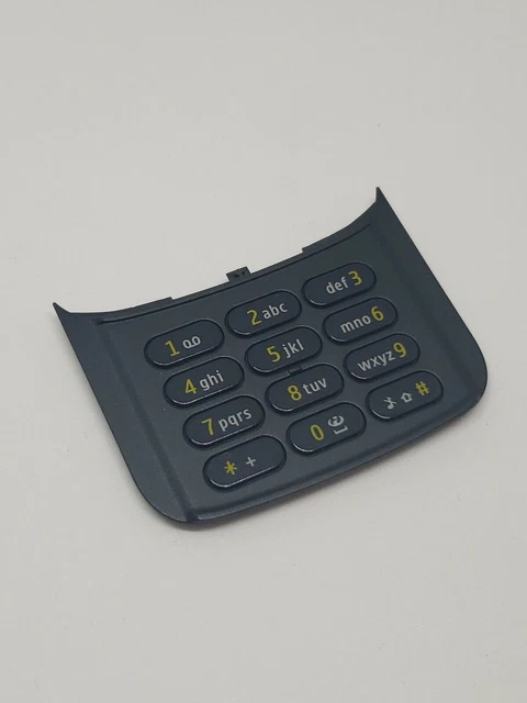 Original Nokia N86 Keypad Latin Black 9796580