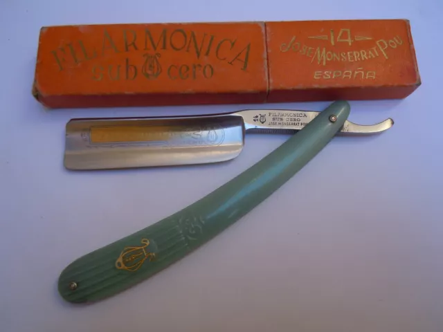 Filarmonica 14 Sub cero rasoir rasoio rasiermesser straight razor non shave read