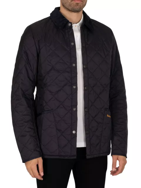 Barbour Pour des hommes Veste matelassée Heritage Liddesdale, Bleu