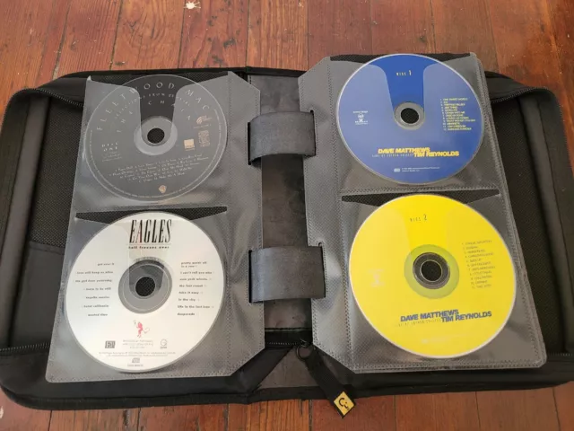 Case Logic Binder & 66 Vintage Soft Rock Alternative 1990s 2000s CDs Some Burnt