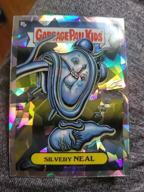 2022 Topps Chrome Garbage Pail Kids Series 5 #214b Silvery Neal Atomic Refractor