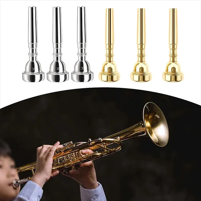Exquisite Trumpet Mouthpiece 3PCS Set Suitable for Beginners and Professionals