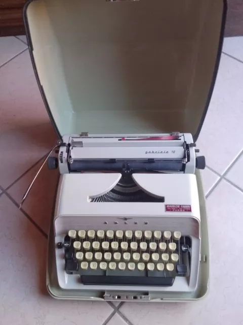 Bellissima Macchina Da Scrivere Gabriele 10 Per Collezionisti Vintage Adler