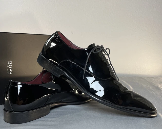 HUGO BOSS Vero Cuoio Black Leather Horsebit Loafer Dress Shoes Men 11.5M US/45EU Hugo Boss HUGO BOSS Vero Cuoio Black Leather Horsebit Loafer  main image 4