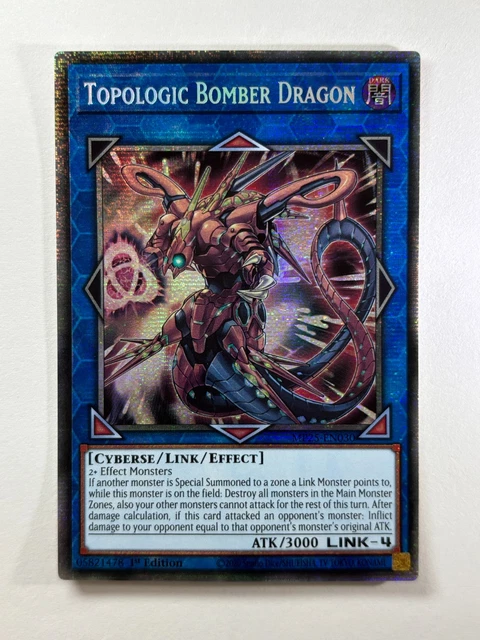 MP25-EN030 TOPOLOGIC BOMBER Dragon : Starlight Rare Card : 1st Edition  YuGiOh 1.20 - PicClick UK