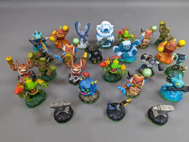 Skylanders Spyros Adventure Figures Mixed Lot Bundle Video Game Activision Green