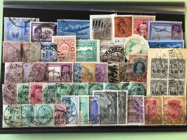 British India mixed stamps   Ref A4707