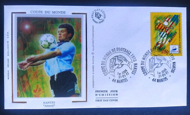 ENVELOPPE COUPE DU monde 1998 Football EUR 1,00 - FR