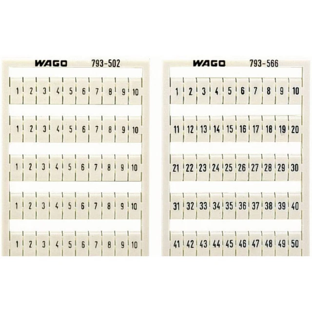Système de marquage multiple WMB WAGO 793-4571 1 pc(s)