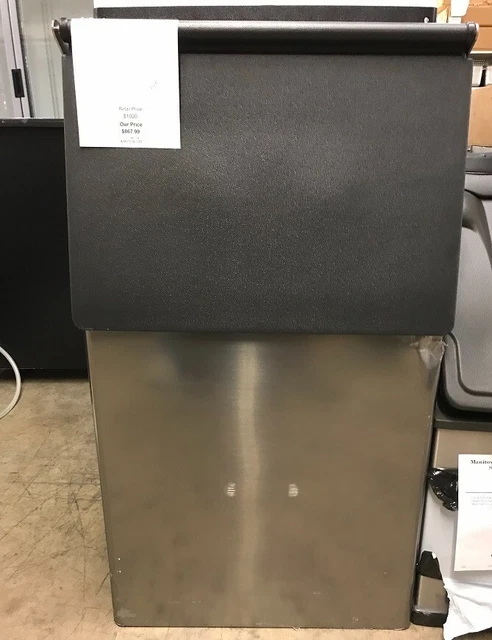 Hoshizaki B-300F 22"W 300 Lb Ice Bin With Lift Up Door, Stainless Steel Exterior
