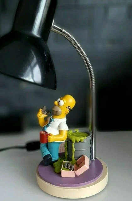 Lampe De Bureau LED Homer Simpson - USB - Les Simpson 2007 Fox - Occasion