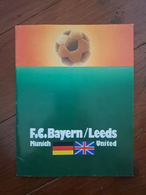 Bayern Munich V Leeds United 1975 European Cup Final- Excellent