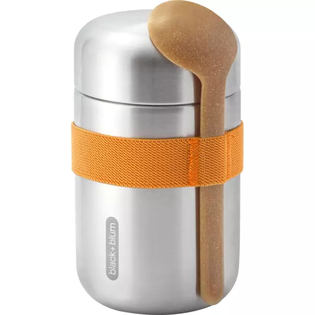 black+blum Food Flask 400 ml - Edelstahl-Thermobehälter