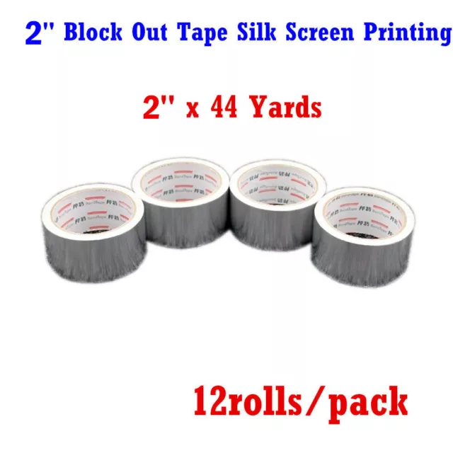 Pallet Tape for Screen Printing, 18 Inch x 300 Foot Roll, Made in USA,  Heavy Duty Platen Masking Tape with Clean Removal to Protect Screen  Printing Surfaces and Extend Pallet Life: 
