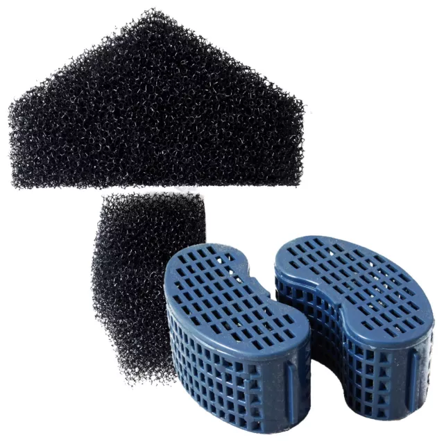 Elite Stingray Foam + Carbon Combo Pack Set 5 10 15 Fish Tank Filter Media