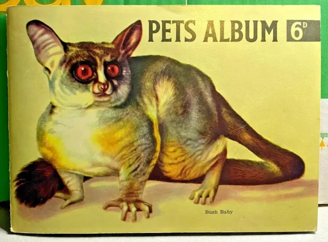 Hornimans-Teas Since 1826-Pets Album-Tea Cards-by Maxwell Knight-1955-Complete
