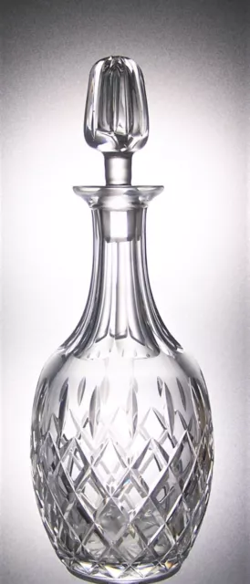 BRIERLEY Lead Crystal GAINSBOROUGH Cut Glass Spirit Decanter - 31 cm, 1.4 kg