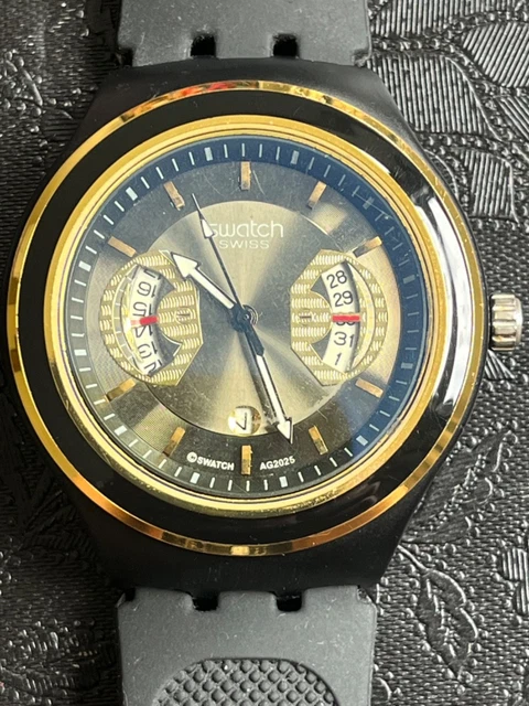 VINTAGE SWATCH IRONY Automatic AG2002 Swiss Day In