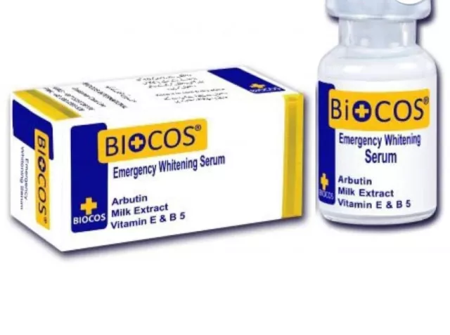 Biocos Emergency Whitening Serum  For Both Men & Women 3ml (PACK OF 2)