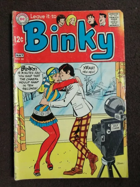 Leave It To Binky #66 Dc Comic 1969