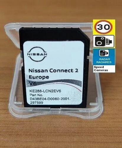 ✔️ New SD NISSAN v6 2022  Navi Connect2 Europa + Radar - Autovelox