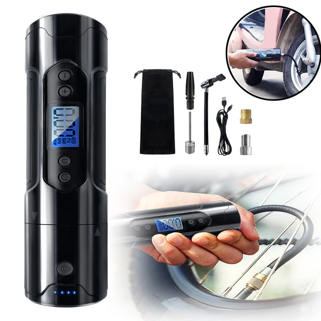 Kompressor Inflator Luftpumpe Reifenfüller Digitaler Intelligenter Pumpe mit LED