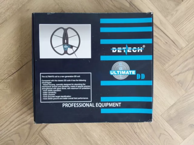 DETECH 15" Ultimate Search Coil for Minelab Explorer, E-Trac, Quattro & Safari