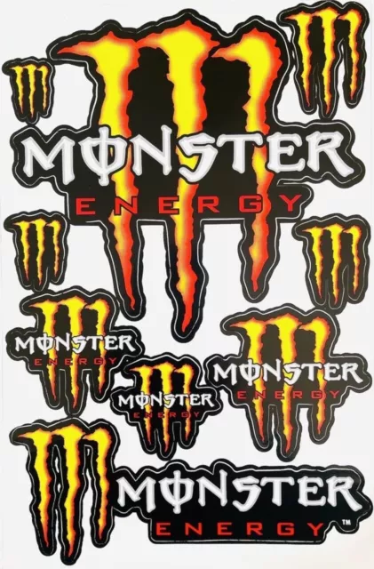 Monster Energy Rossi Supercross MotoGP Carene Auto Red Bull Ktm Motocross Enduro