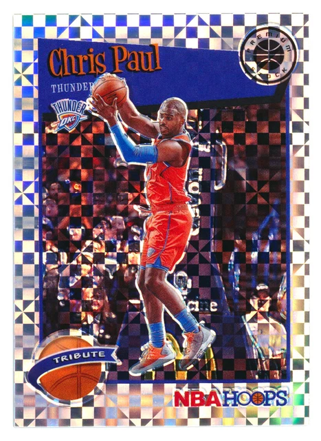 2019-20 Panini Hoops Premium Stock Chris Paul Checkerboard Prizm Okc #/149 Qty