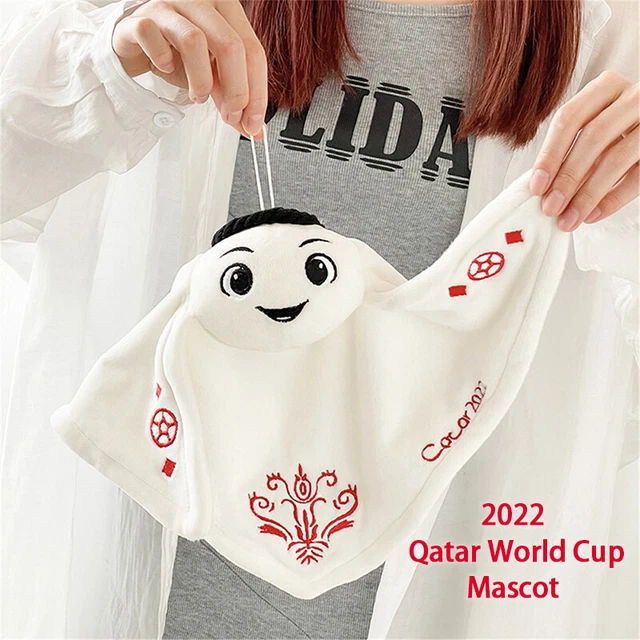 THE 2022 QATAR FIFA World Cup La'eeb Mascot Plush Doll Soft Toys for