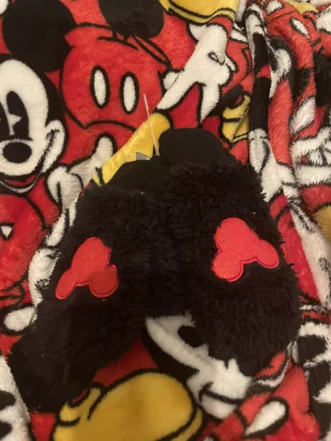 Disney Baby Gap Mickey Mouse cozy Fleece mittens Black