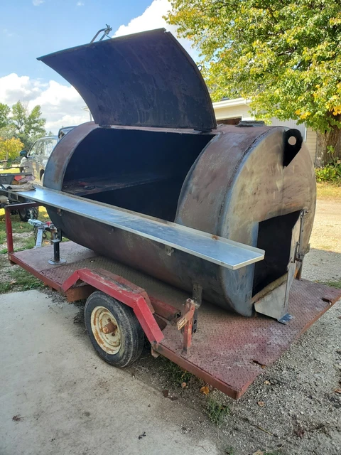 Trailer Outdoor Charcoal /wood Grill