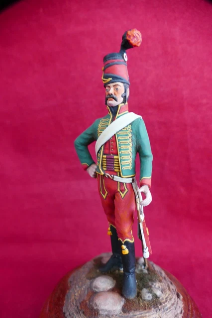 Soldats français en plomb peint, echelle 1:32 (60mm