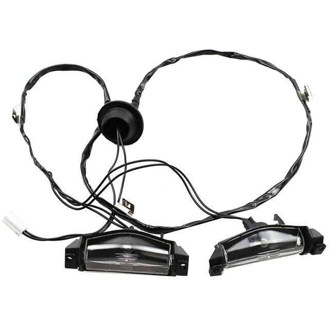 Assemblaggio luci targa posteriore per auto styling con lampadina BS1E-51-270 adatta per Y3T3