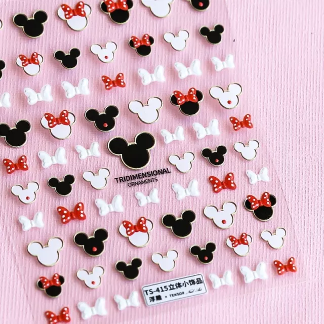 5D Mickey Nails Decals, Disney nail stickers, Nail Stickers  Mickey Mouse  (10)