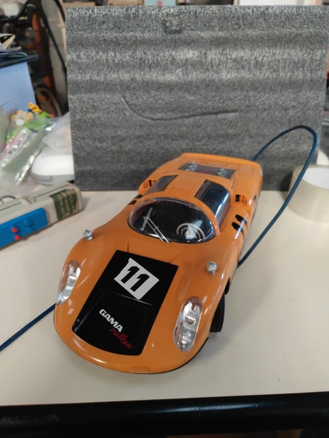 JOUET VINTAGE CARRERA-STRUCTO RARE PORSCHE 908 spyder 1/12e téléguidée