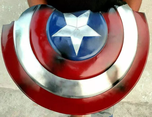 Captain America Broken Shield - Metal Prop Replica - Avengers Endgame