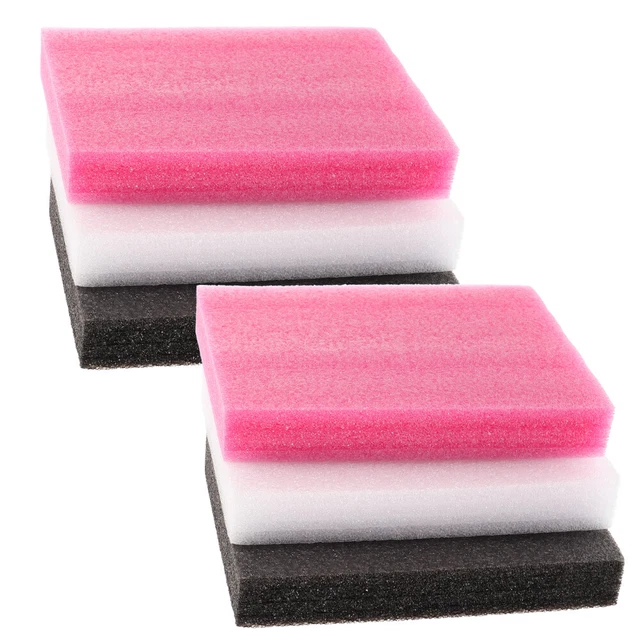 6 Pcs Perlenbaumwolle -Schaumstoffmatte Nadelkissen Pflücken Und Zupfen