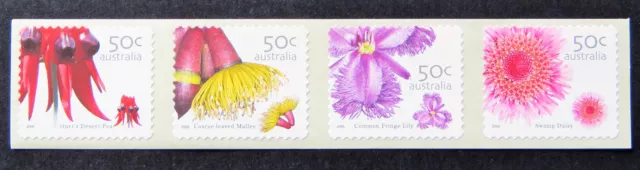 Australian Decimal Stamps: 2005 Australian Wildflowers - Set of 4 P&S MNH