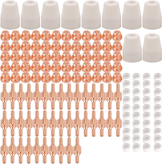 20 Pezzi Accessori Taglio Plasma PT-31 - Ugelli Ed Elettrodi Per CUT-30, 40, 50 - Foto 5