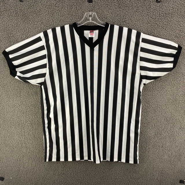 Vintage Referee Shirt - Don Alleson XL Halloween Costume Basketball Football