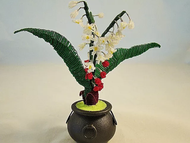 Handmade Mini Lily Of The Valley Plant In Cauldron Magical Plant Collection Aus